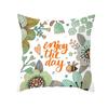 Easter Decorative Pillowcase Cartoon Rabbit Pillowcase Egg Print Cushion Cover Living Room Sofa Cushion Cover Home Decoration