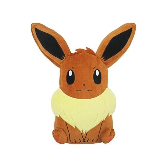 Pokemon Plush Goods Series Mochi Fuwa Cushion Eevee, 42cm Height