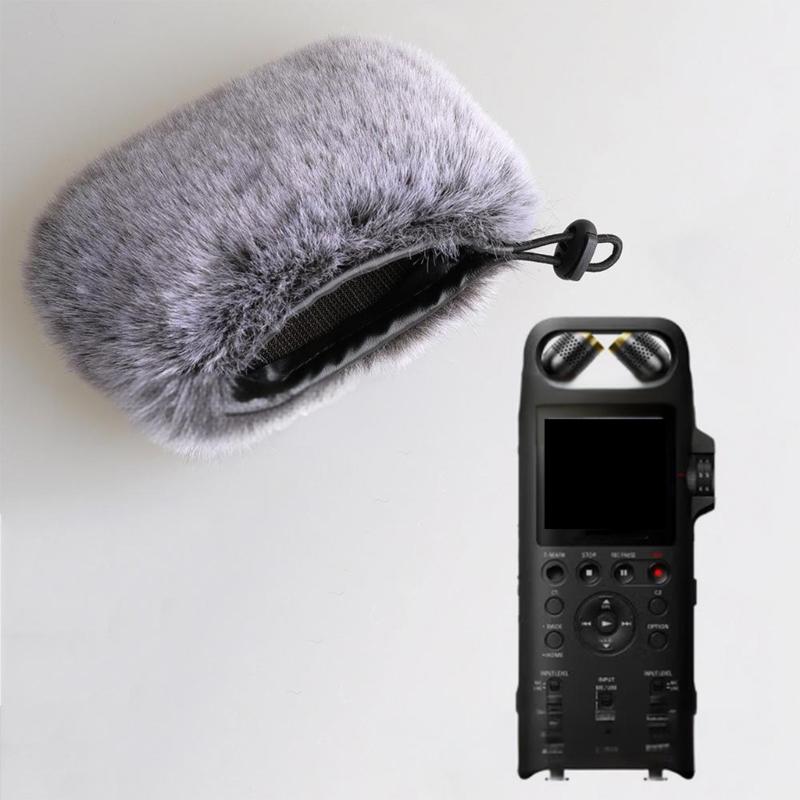 Furry Microphone Windscreen for PCM-D10 Recorder Outdoor Microphone Cover Windscreen Furry for Small Microphones