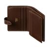 Gucci GG Monogram Canvas Leather Trim Jackie 1961 Bifold Wallet With Gold Hardware For Women Luxury Daily Use