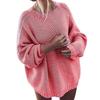 2026 Winter Women's Knitwear: Loose Batwing Sleeve Plus Size Sweater Coat