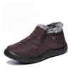 35-47 Talla de Felpa Mujeres Hombres Invierno Cálido Botas de Nieve Impermeables Antideslizantes Zapatos Forrados de Piel Gruesa