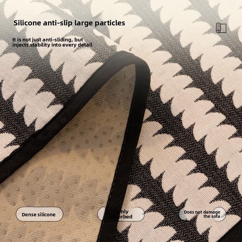 Wave Edge Special-Shaped Sofa Cushion, Modern Simple Wind Sofa Cushion, Universal In All Seasons, One-Piece Non-Slip Sofa Cover