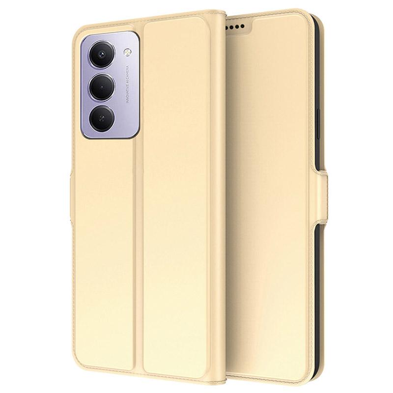 

Для Xiaomi Redmi 15 4G (Європа) (171мм) Чохол Протиударний TPU Внутрішній Шар Шкіряний Чохол для Телефону Слот для Карт