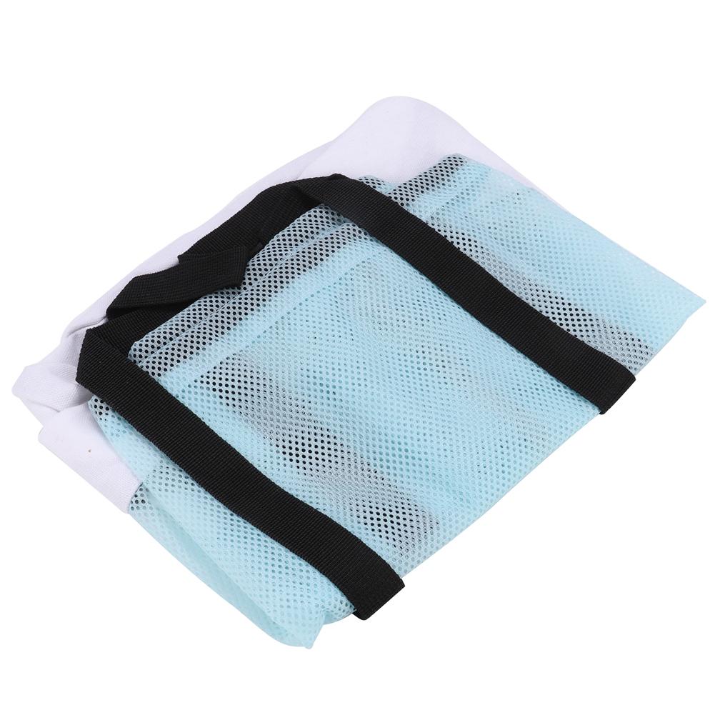 

Portable Pet Bag Cat Bathing Carrier Bags with Handle for Outdoor Travel (Blue) синій