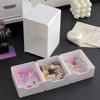 Mini 3-layer Drawer Desktop Storage Box Multi-Purpose Jewelry Stationery Cosmetics Organizer Box Office Supplies Sundries Case