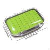 Fly Box Fishing Easy Grip Freshwater Saltwater Transparent Boxes Organizer Lightweight