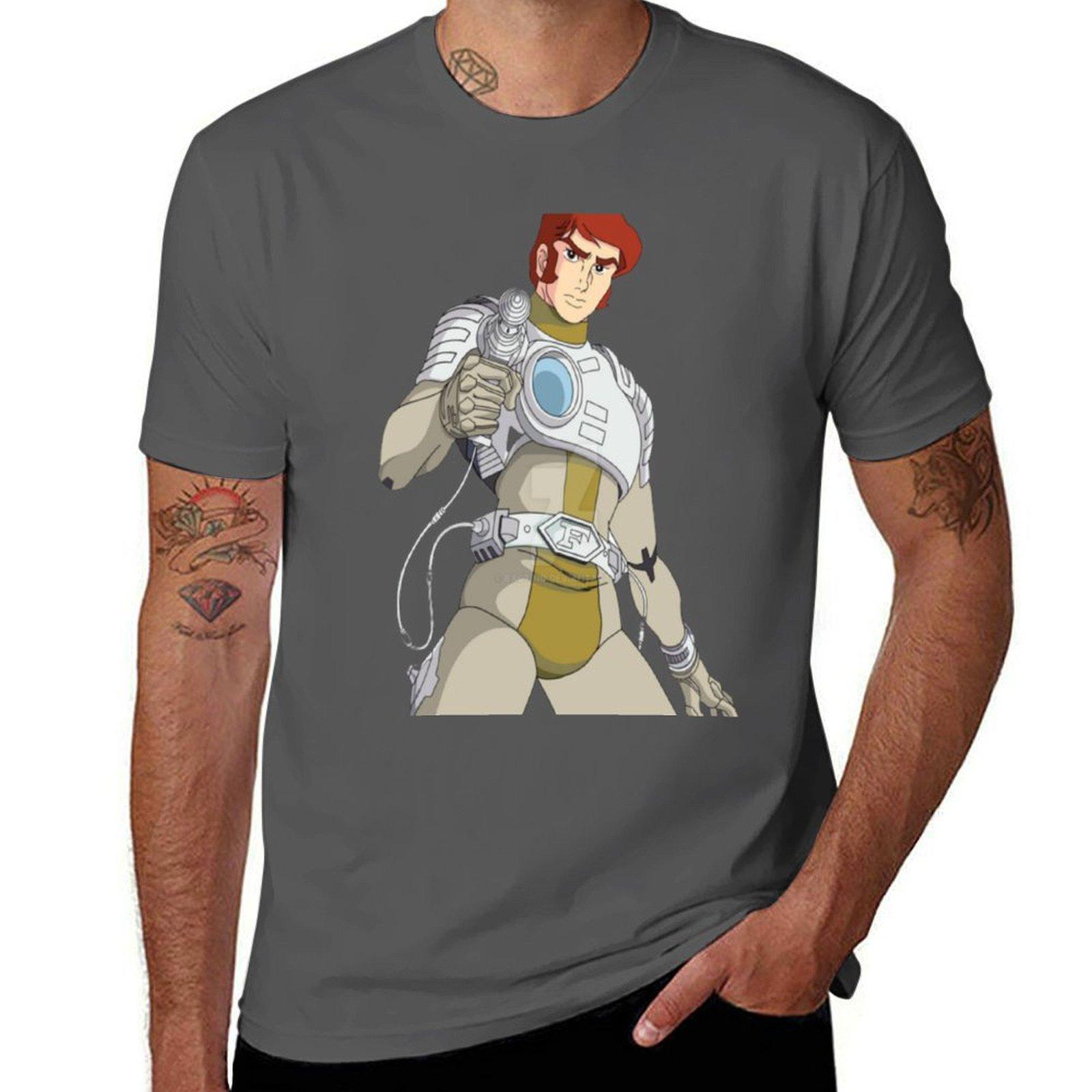 

Captain Flam Captain Future T-shirt And Apparel T Shirt T-Shirt summer tops customs rapper graphic tees plain white t shirts men 4XL