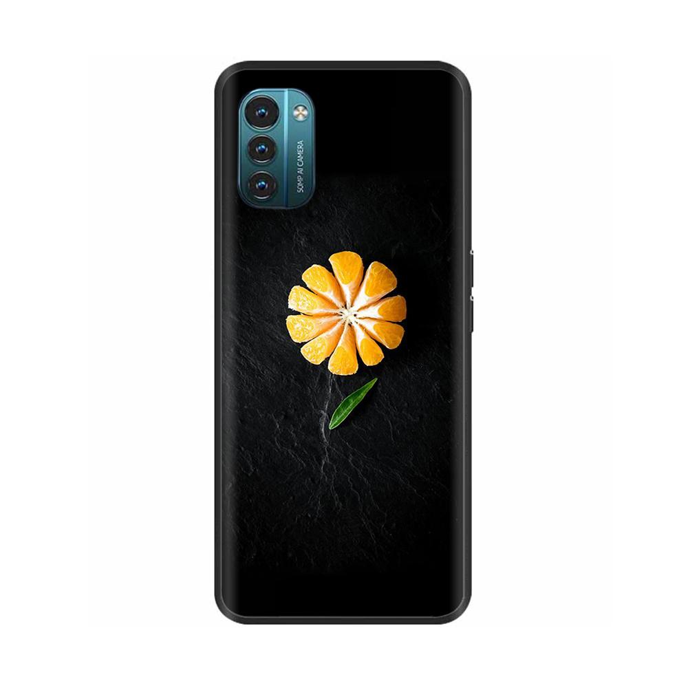 For Nokia G60 5G Case Painted Black TPU Silicone Soft Phone Cover for Nokia G60 Back Cases Bumper Shockproof Shell Cover Carcasa