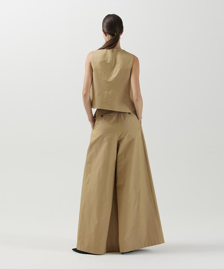 Meuameu Wide Pleated Pants