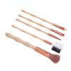 5 Szt. Zestaw Pędzli do Makijażu Pędzel do Różu Cieni do Powiek Ust Brwi Grzebień Pędzel do Mascary Miękkie Pędzle Kosmetyczne