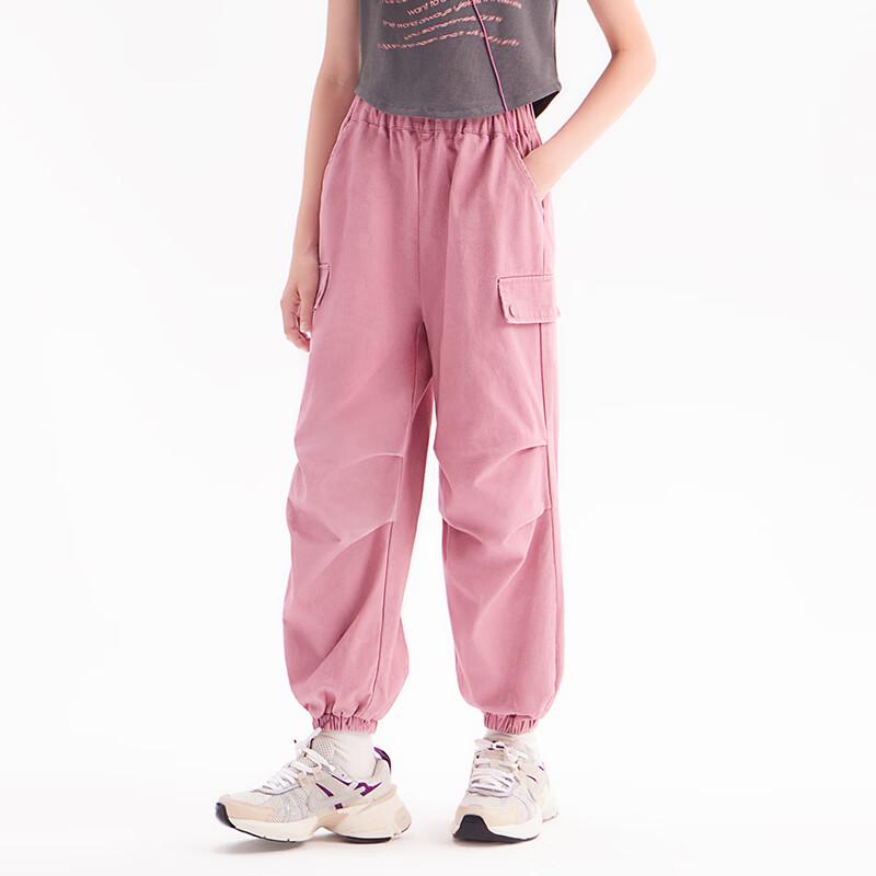 KIYA Girls' Summer Casual Parachute Pants