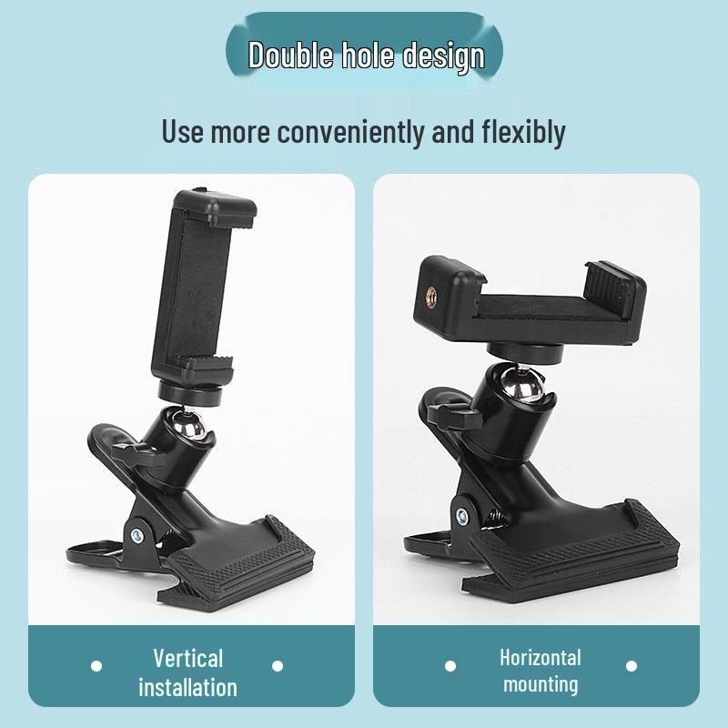 Guitar-Mounted Phone Stand for Live Streaming & Recording