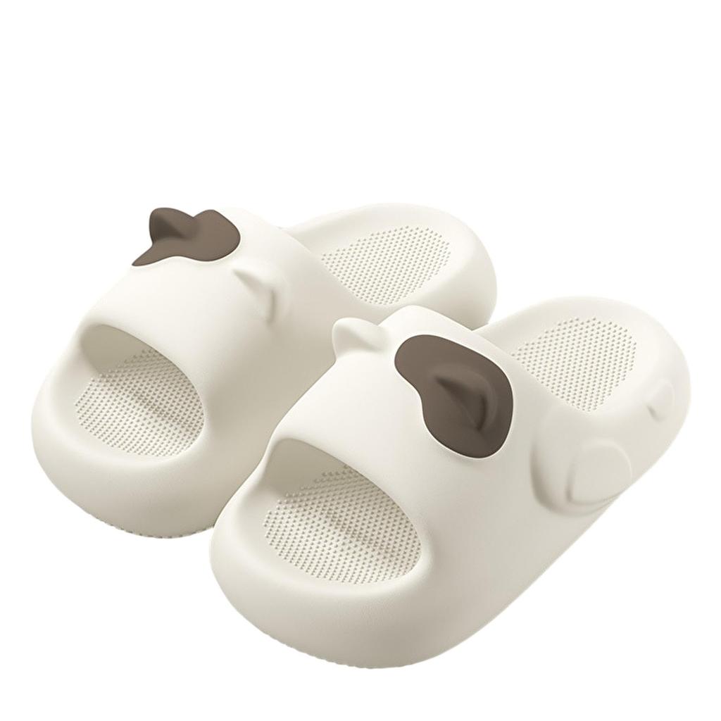 Pupule Holomua Platform Cat Room Cat Indoor Cute Japanese Shoe Women's Sandals/Slippers, Shoes, Shoes, Balcony, Toilet, (White, Sizes, Adult,