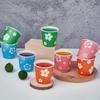 LITOPAK 400 Pack 3 oz Disposable Bathroom Cups, Colorful Small Disposable Paper Cups for Parties, Picnics, Barbecues, Travel and Events