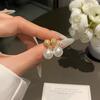 Elegant French Imitation Pearl Earrings for Women - Versatile, Fashionable, High-End, and Exquisite Trendy Drops with a Sweet Temperament.