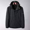 Men Women 3-in-1 Waterproof Windproof Winter Hiking Jacket With Removable Fleece Liner Outdoor Sport Coat