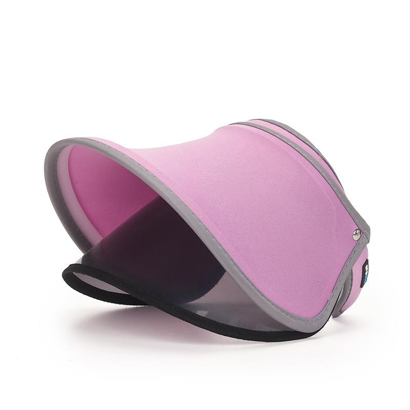 Style Sun Hat Women Large Brim Uv Protection Breathable Summer Hat For Beach фиолетовый