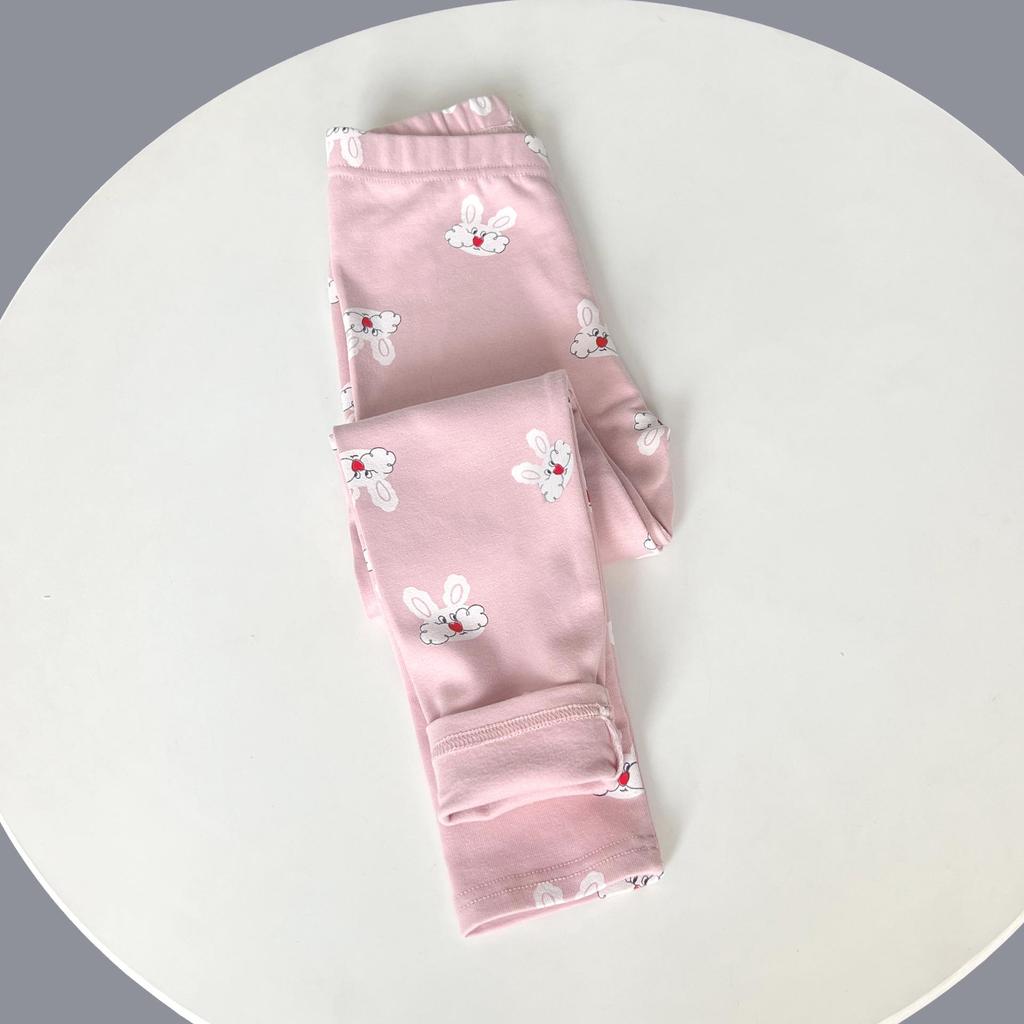 Autumn/Winter Girls' Cotton Thermal Leggings: Thick, Elastic, Slimming, Versatile