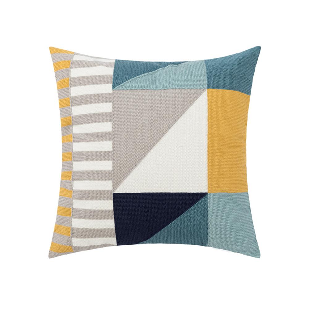 Embroidery Decorative Pillowcase Nordic Homestay Style Cushion Cover Home Living Room Sofa Geometric Pillow Cover Funda Cojin