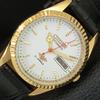 JAPAN VINTAGE REFURBISHED CITIZEN AUTOMATIC 8200 MENS WHITE DIAL WATCH A445248-1