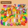 Children's Pretend BBQ Set: Kitchen Play Barbecue Skewers with Simulation Food