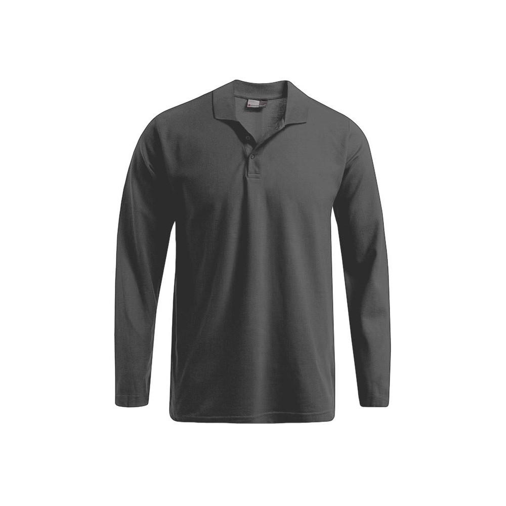 Promodoro Mens Heavy Long-Sleeved Polo Shirt