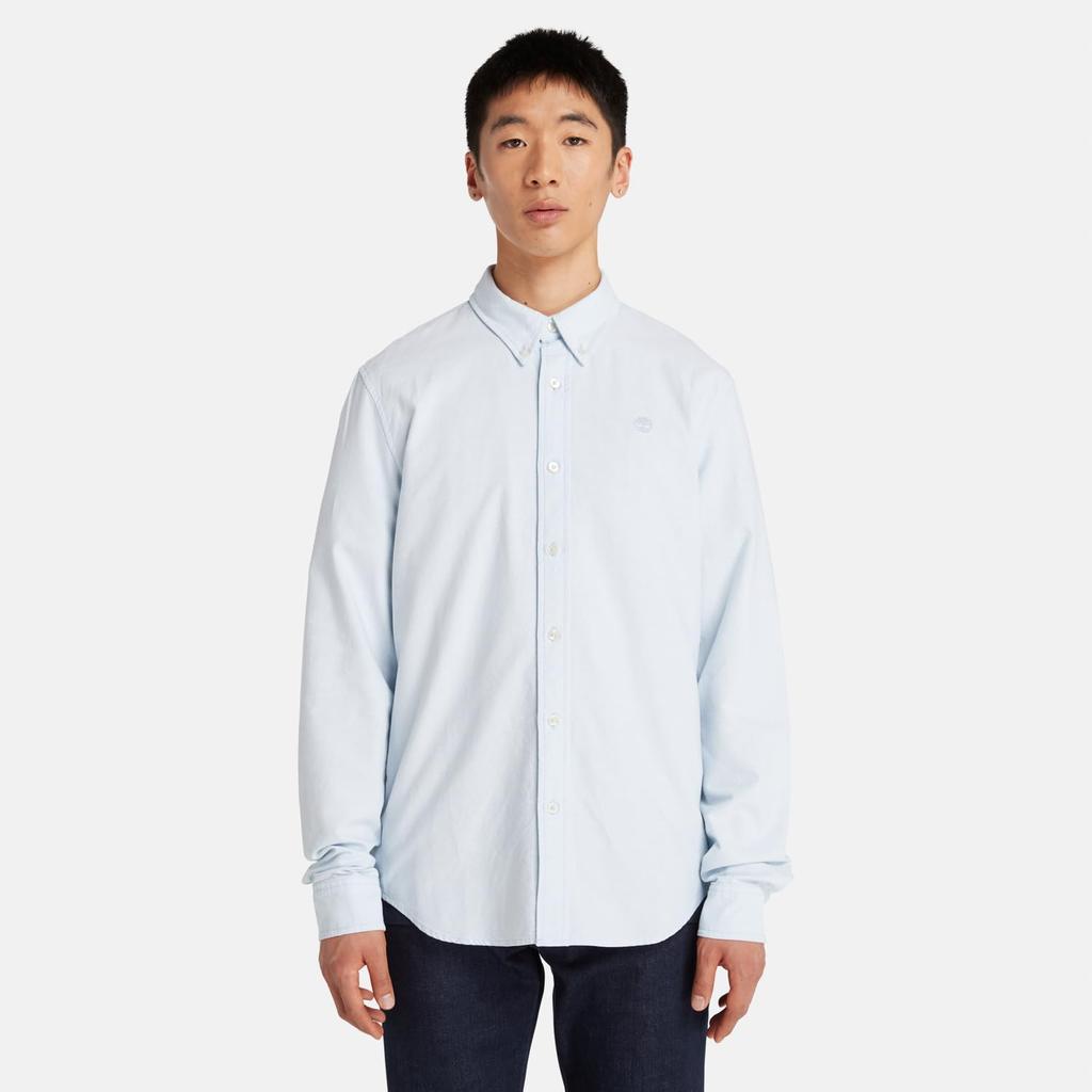 Timberland Men's Skyway YD XS Long Sleeve Oxford Slim Fit Shirt (TB0A2ARQB021)