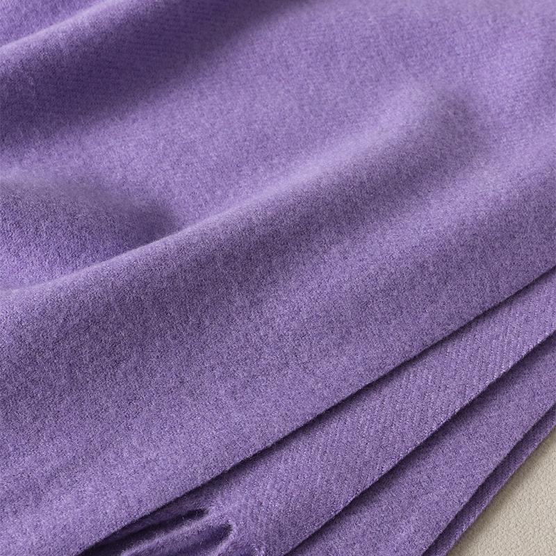 Winter Wool Scarf For Women Long Warm Cashmere Scarves Hijab Solid Lady Shawl Wrap Female Pashmina Bandana Head Scarfs New