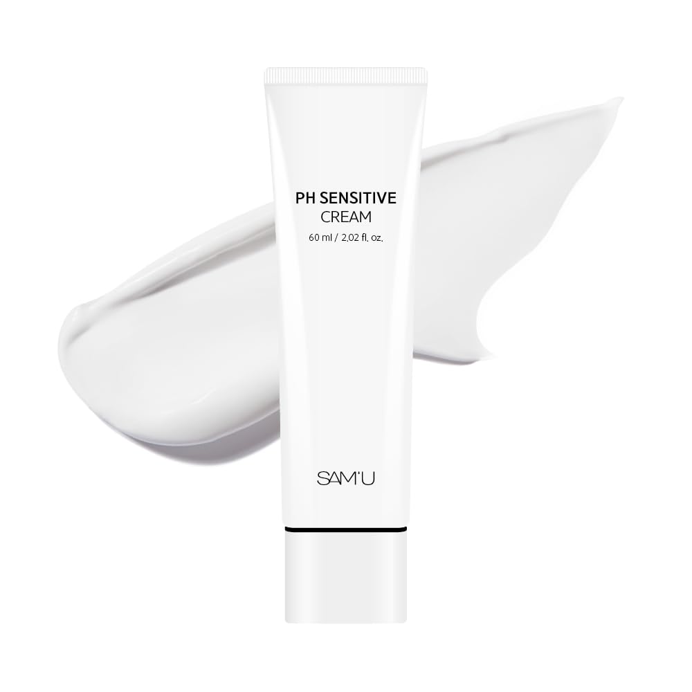 

SAM U PH Крем, Керамиды, Центелла Азиатская, Цика, Увлажняющий Крем, Гиалуроновая Кислота, PH Чувствительный Крем, Корейский Уход за Кожей, Грубая Кожа, Баланс pH,