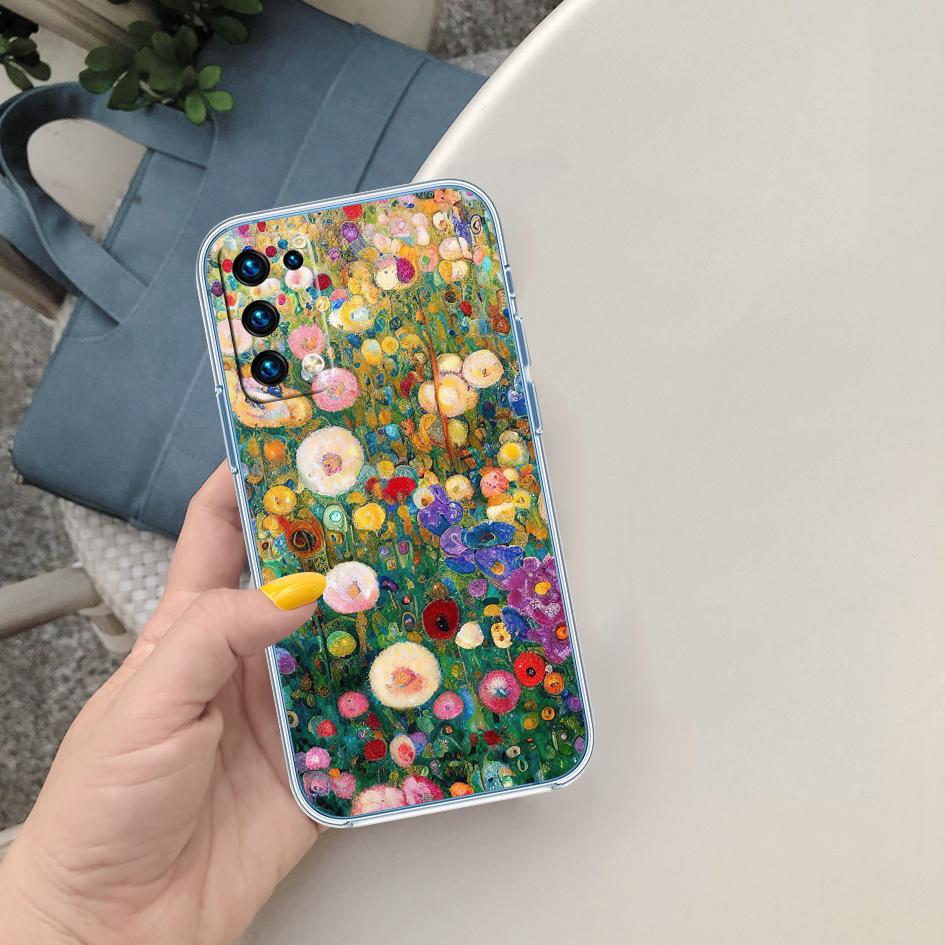 MY14 Gustav Klimt Transparent Phone Case for Motorola Moto G40 G04 G05 One Ace Action  Fusion + Plus Hyper Macro Vision Zoom