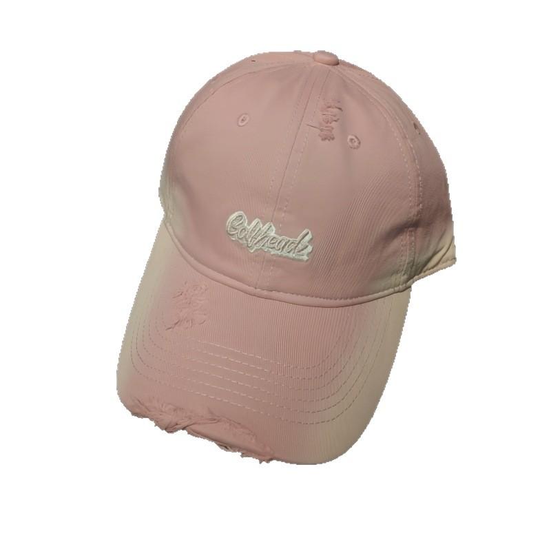 Versatile Face Small Sunshade Baseball Cap Women's Sunscreen Letter Embroidered Cap Men's Outdoor Leisure Hat