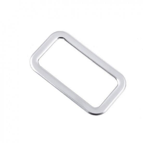 For 2016- Mercedes-Benz GLC Silver ABS Tailgate Rear Door Handle Frame Trim