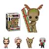 Marvel Guardians Of The Galaxy Christmas Edition Funko Pop Figures Star-lord Groot Drax Mantis 10cm Height