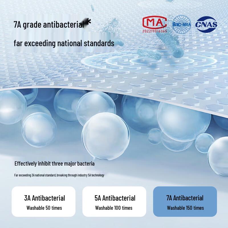 MIIOW Women's Class A Baby Cotton Seamless Mid-Waist Underwear