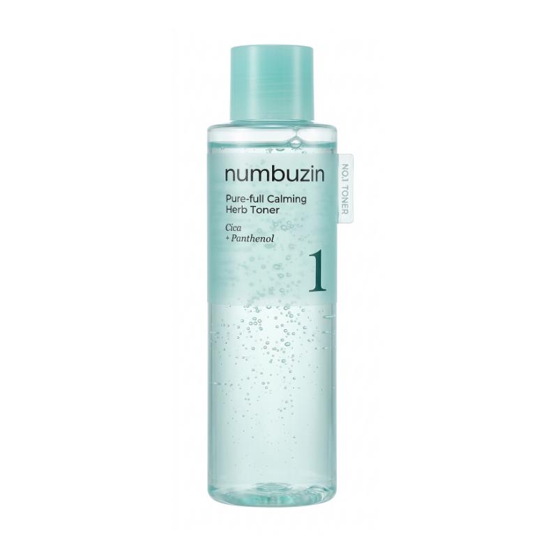 

numbuzin No.1 Pure-Full Calming Herb Toner Korean Skincare Soothing Care 300ml