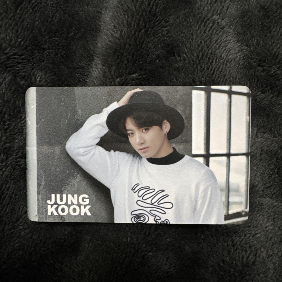 

[Б/У] BTS ЧОНГУК RUN фотокарточка для рукопожатия