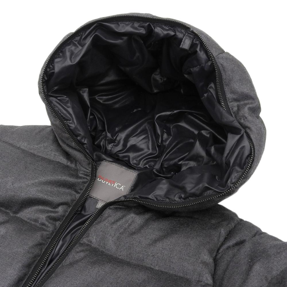 DUVETICA Women's Hooded Down Jacket, Gray, Size 38, 01936772 Jacket 38 grayUsed