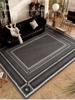 Antique Living Room Circle Velvet Carpet Sofa Coffee Table Non-Slip and Dirt Cushion Soft Carpet For Household Decoration