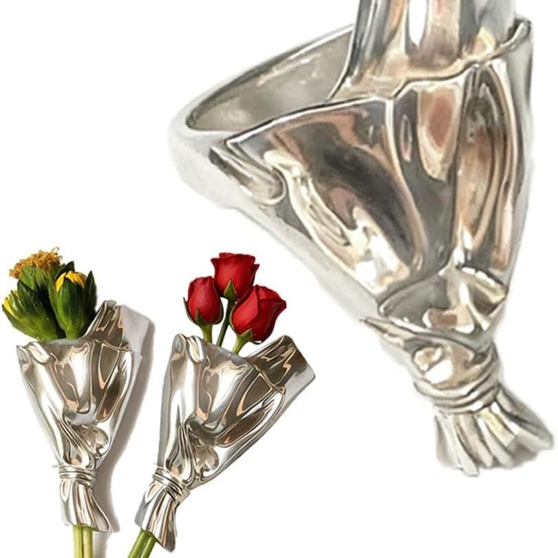 

Wearable Vintage Flower Bouquet Brooch Clip for Weddings for Party Prom Elegant Accessories Gift for Mother Bridesmaid Friends Birthday Anniversary 1PC