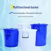 Bingyao Thickened Large Plastic Round Bucket with Lid