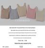 Lekasha Damen 100% reines Kaschmir ärmelloser Strick-Camisole