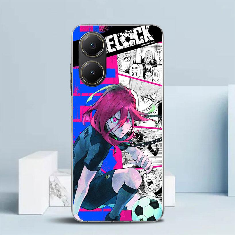 Blue Lock Chigiri Hyoma Phone Case For Xiaomi Poco F7 Ultra X5 X6 X7 Pro M7 Redmi 15C 15 13C 13 12C 12 10C 10 10A 9 9C 9A 9T Cov