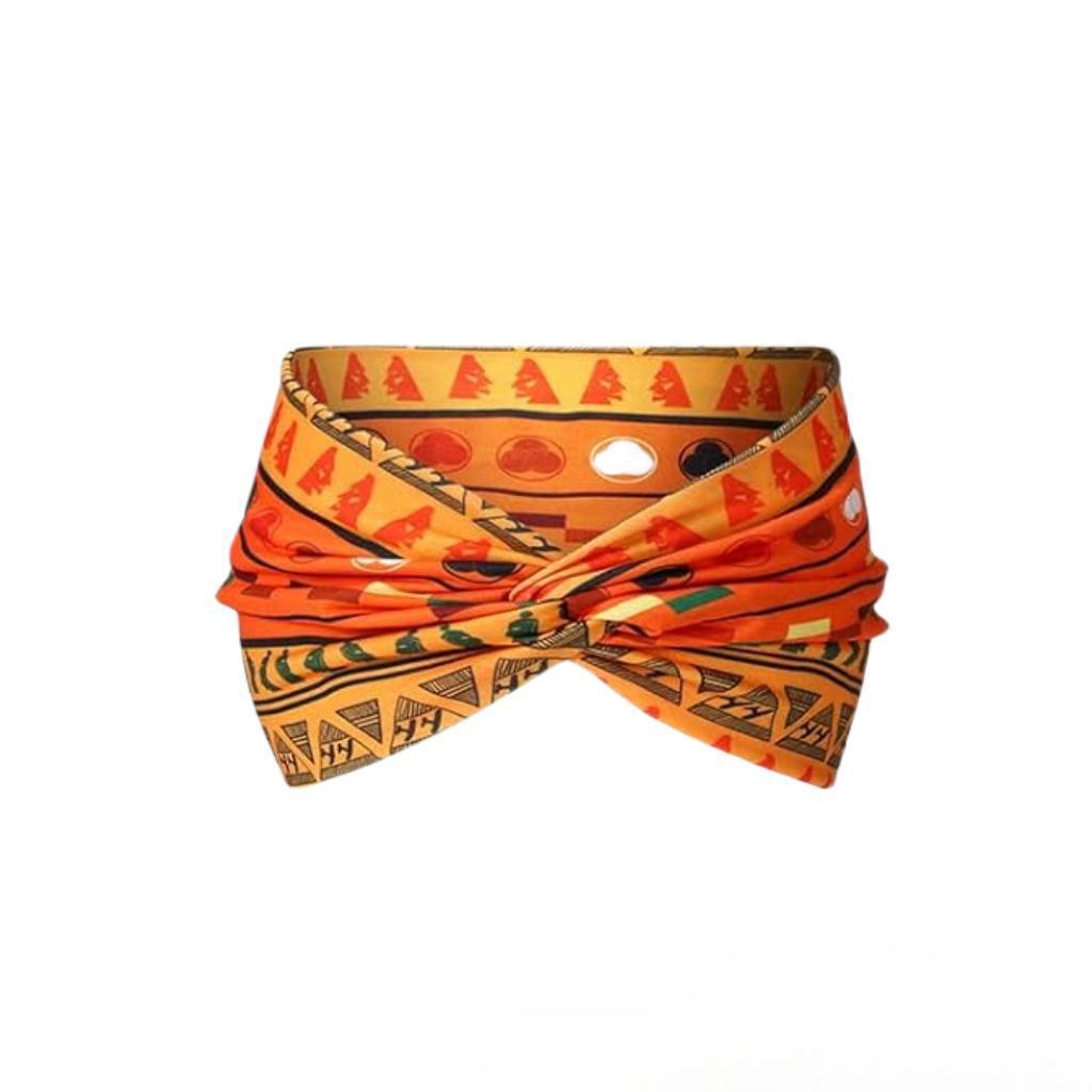 Bohemian Wide Sports Headband for Women - European, American & African Styles