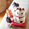 Matrioshka Patrón Ichino Maneki Neko Artículo de la Suerte Mejora la Suerte Aumenta la Riqueza Prosperidad Empresarial Buena Fortuna Trae Buena Suerte Protección Feng Shui