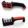 Kitchen 3/4-Segment Knife Sharpener Household Multi-Functional Hand-Held 3/4-Purpose Black Sharpening Stone