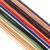 10 yardas Cuerda Redonda de Cuero Diámetro 1.5mm Cordón de Cuero Genuino de Colores Accesorios de Ropa DIY Artesanía en Cuero Materiales Hechos a Mano