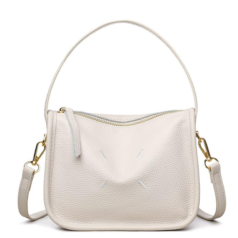 Crossbody small bag women's bag new fashionable versatile simple solid color shoulder bag to work commuter small bag women