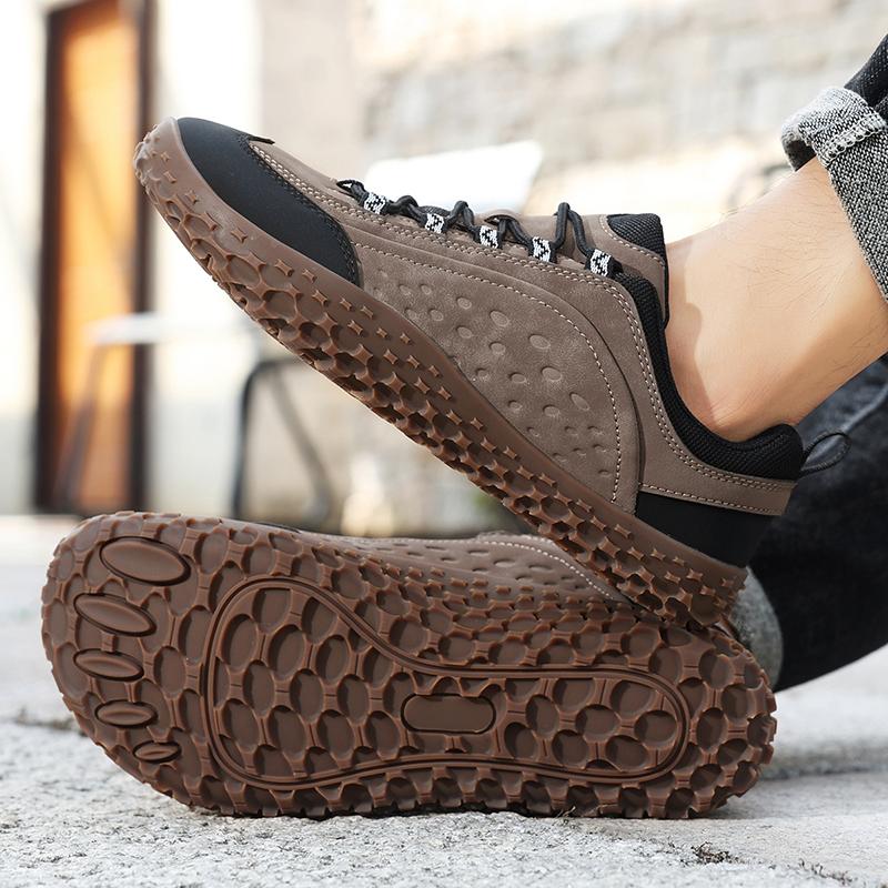 TUINANLE Barefoot Boots for Men Women Walking Shoes Outdoor Hiking Sneakers High Ankle Boots Big Size 48 Man Sneakers