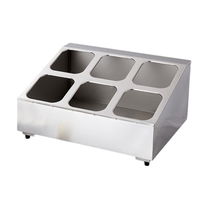 Shengjia Stainless Steel Rectangular Portion Container Set